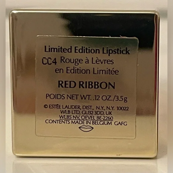 TWO Estée Lauder Red Ribbon lipsticks! Limited Edition Brand new, cost $84 new 💄 - Picture 4 of 6